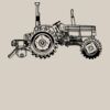 Canvas Tote with Contrasting Handles Thumbnail